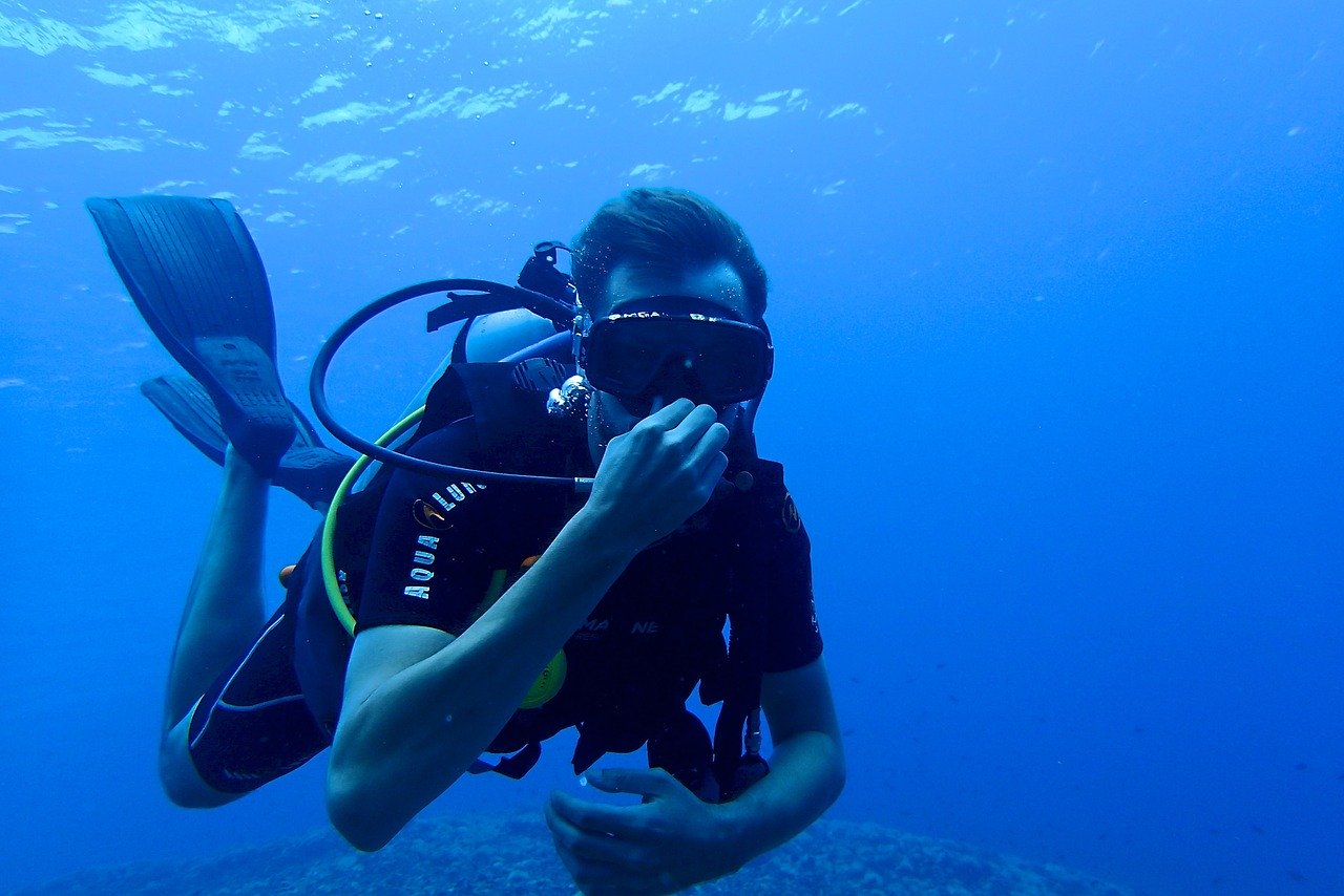 Scuba Diving in Santa Rosa Blue Hole New Mexico