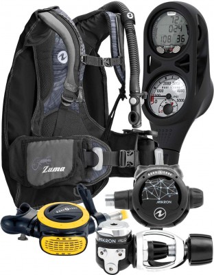 Aqualung Zuma Travel Gear Scuba Package