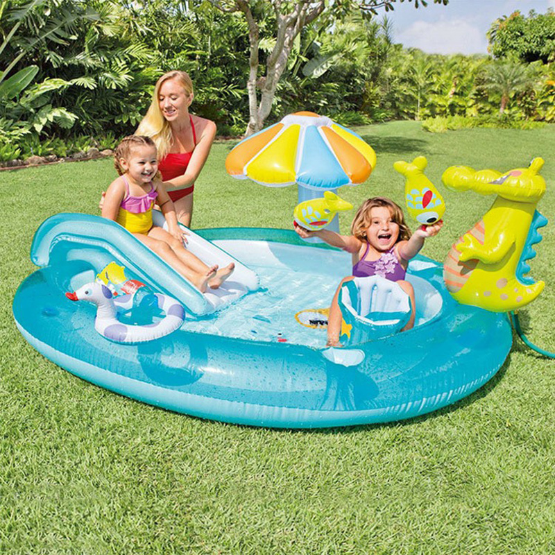 Inflatable pool for children