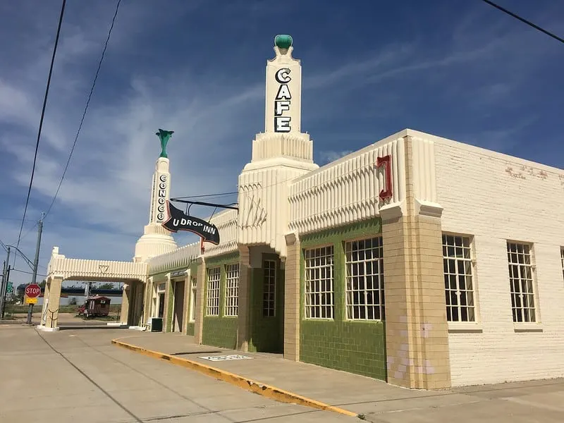 U-Drop Inn, Route 66, Shamrock, TX