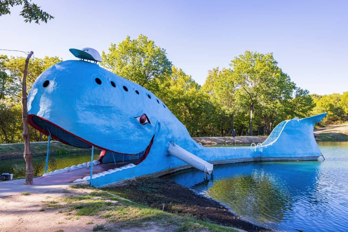 Blue Whale of Catoosa at Tulsa, Oklahoma
