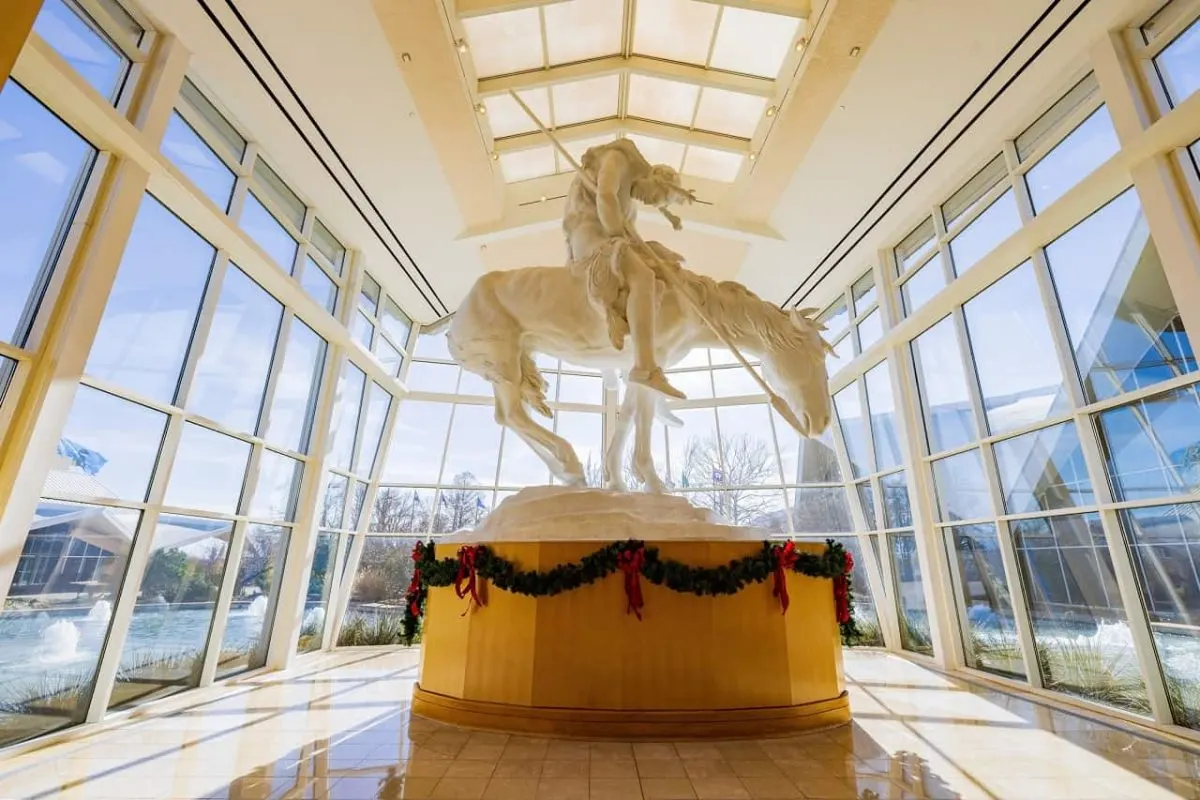 Interior view of the National Cowboy and Western Heritage Museum