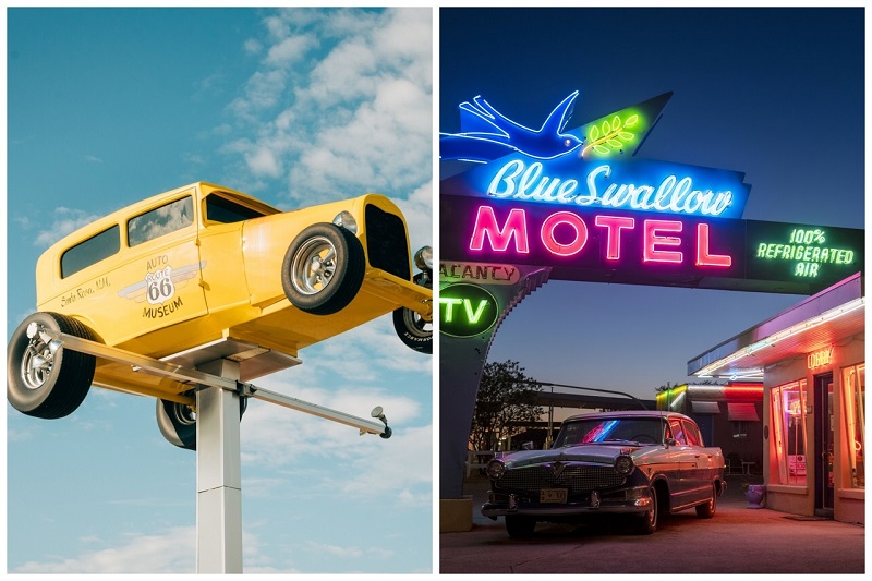Route 66 New Mexico Attractions, Hotels & Motels