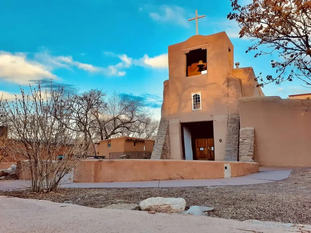 San Miguel Mission Chapel in Santa Fe, New Mexico
