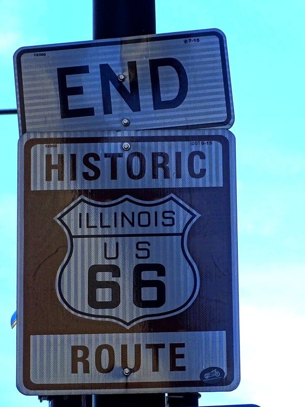Route 66 End Marker