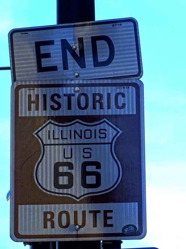 Route 66 End Marker