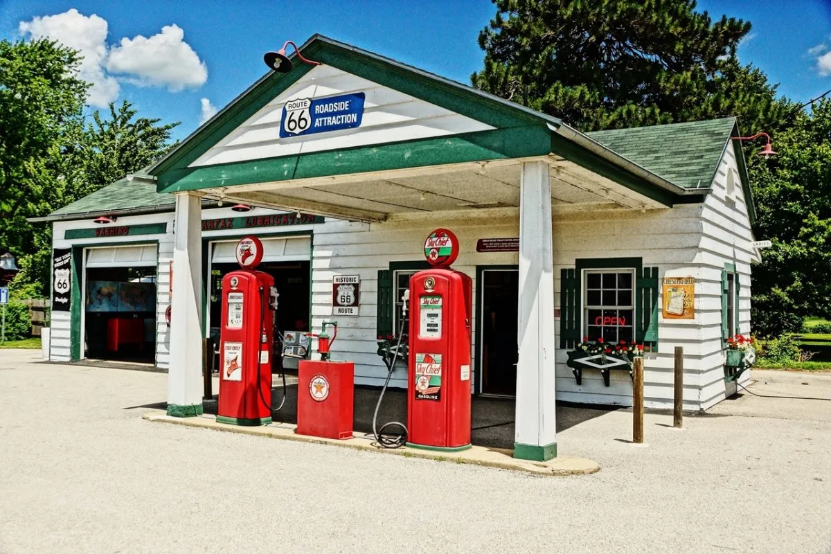 Ambler's Texaco Gas Station