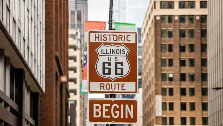 Route 66 in Illinois