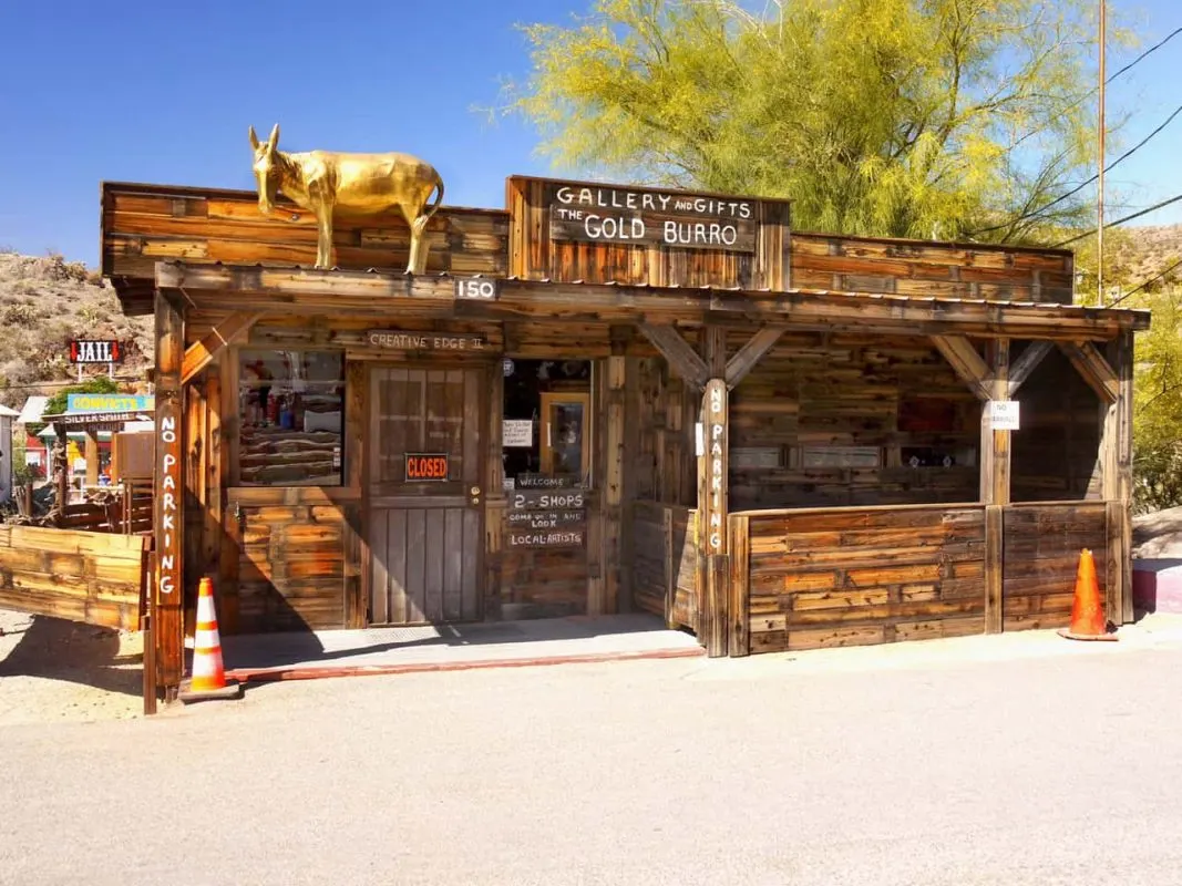 Oatman Arizona Abandoned Town on Route 66